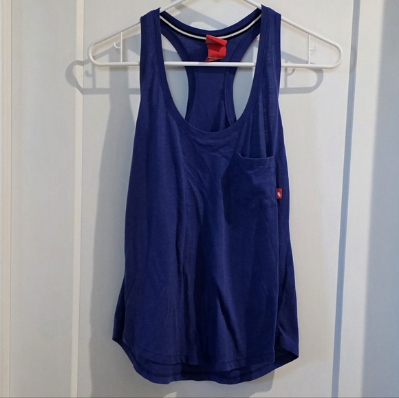 Nike Tops - Nike Blue and Black Racerback Tank